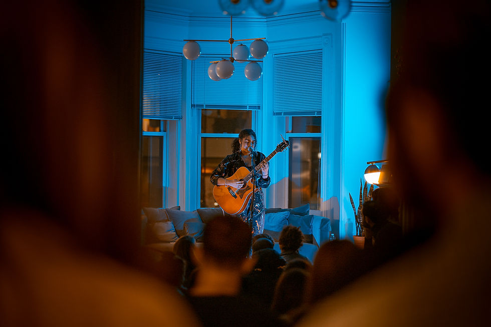 3 musicians from 3 different continents in a lush Mixology Haven