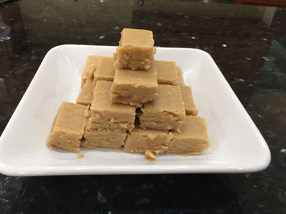 Bourbon Maple Fudge