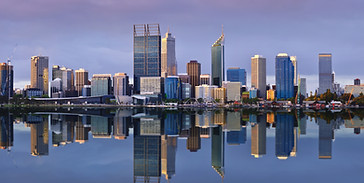 City Skyline Reflection