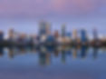 City Skyline Reflection