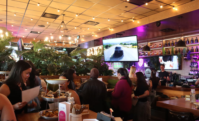 Venue photo at our Welcome Night Event