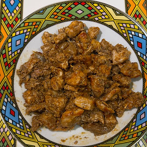 SPICY CHICKEN TIBS