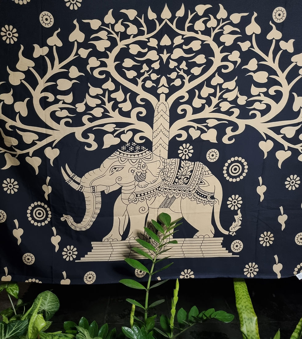 Bandeira Canga Na sombra de Ganesha