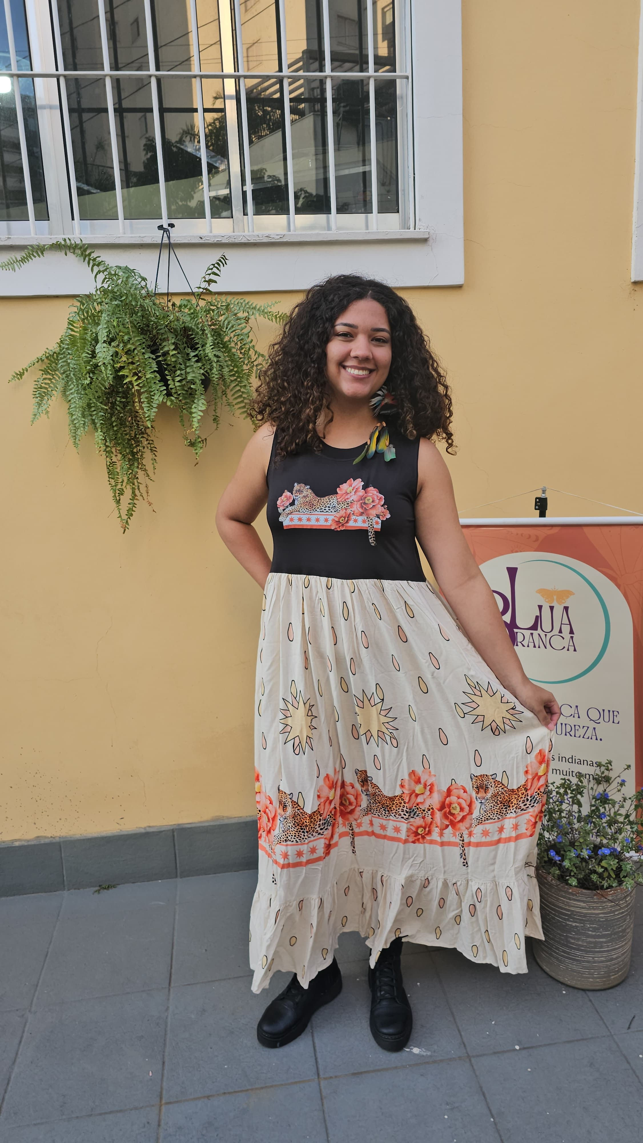 Vestido Onça