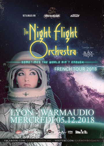 THE NIGHT FLIGHT ORCHESTRA à Lyon cet hiver