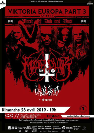 MARDUK revient à Lyon avec VALKYRJA