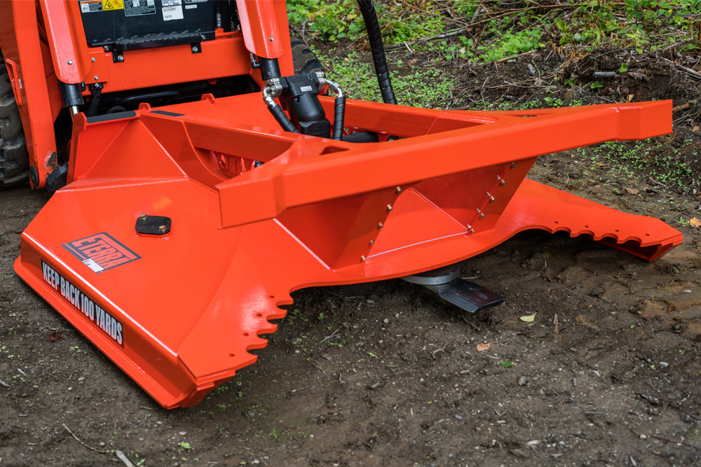 Skid Steer Typhoon Clearing Mower Eterra Attachments