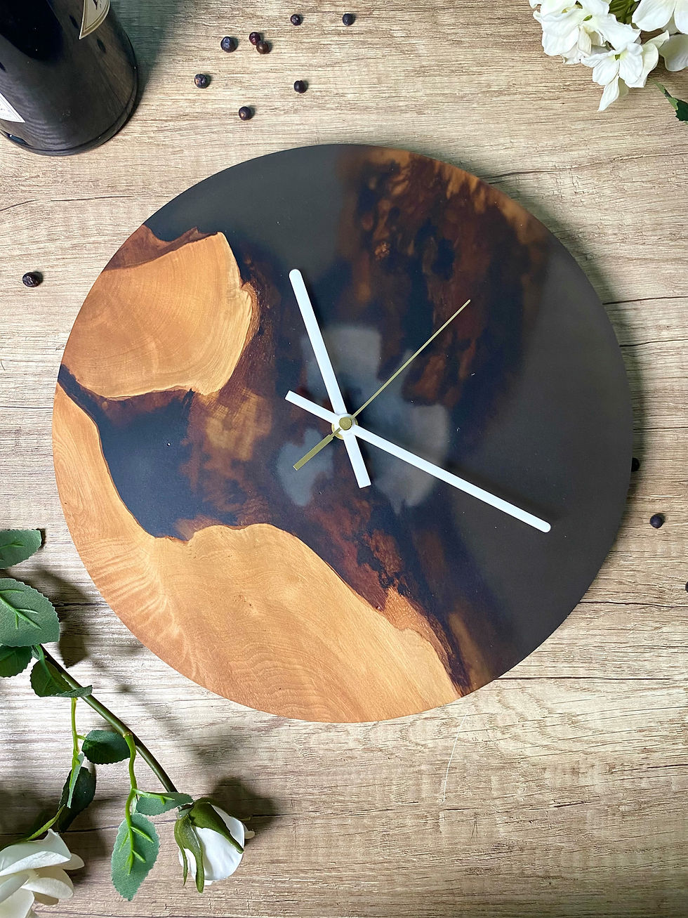 Small Resin Clock