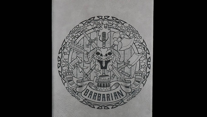 Barbarian Notebook 5”x8”