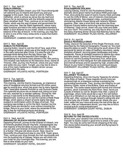 2024 jayde flyer - back itinerary