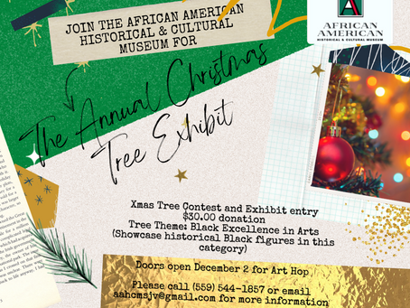 Holiday cheer is here at the AAHCMSJV Museum, just in time for Arthop Dec. 2