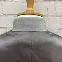 Black Cashmere Waistcoat with Silver Window Pane Plaid and Silk Satin Welt Pockets.