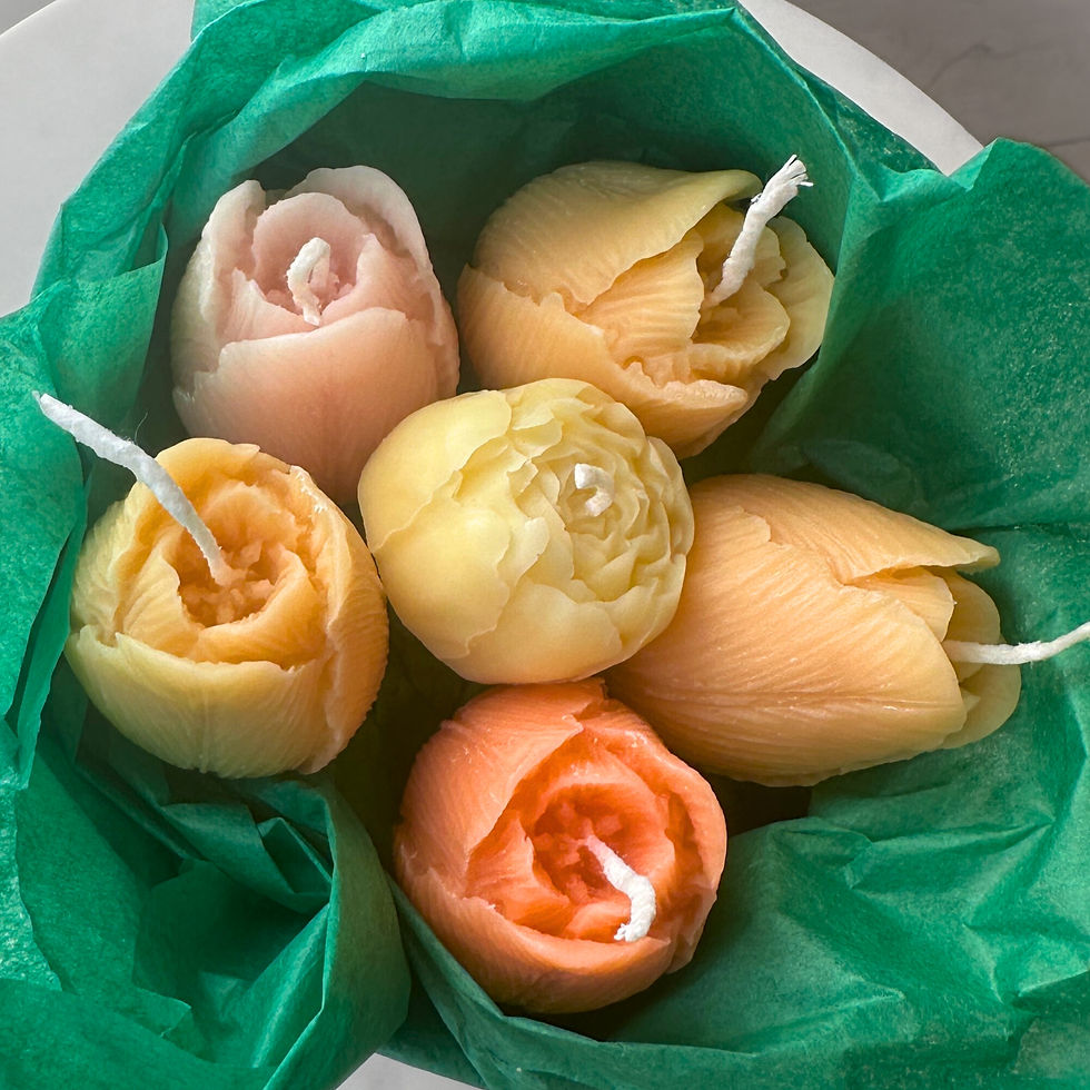 Thumbnail: Thank You Flower in Votive Gift Set 