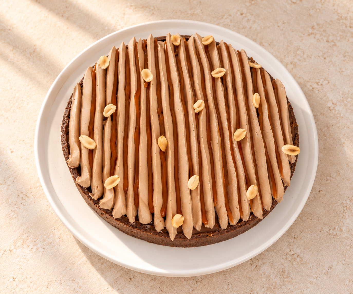 Tarte Cacahuètes
