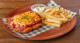 THE DOWNUNDER BAR_Mexican Parmigiana and Chips.jpeg