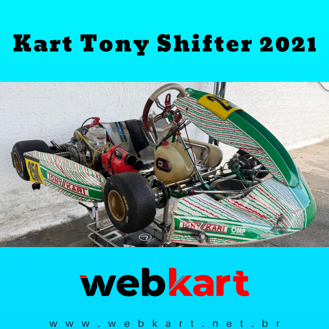 Kart Tony Shifter 2021 com Motor TM KZ10b