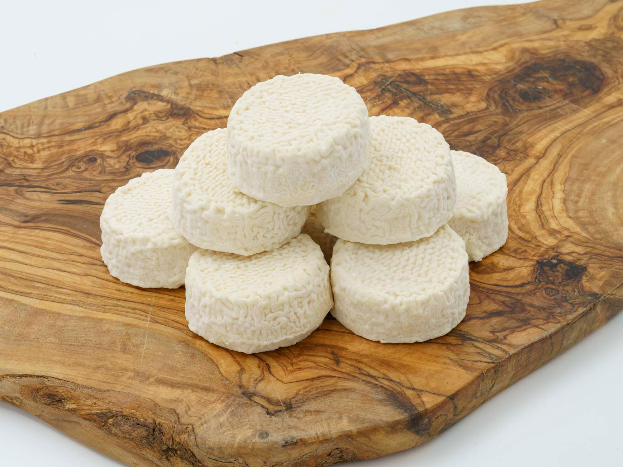 Crottin de chèvre pasteurisé (entre frais et sec)