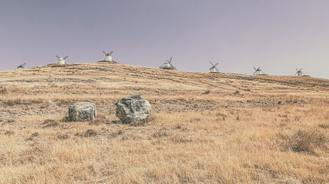 Bruno Bérenguer Photographie, Moulins de Consuegra, Castille-La Manche (Espagne)