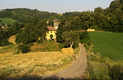un paesaggio da quadro romantico