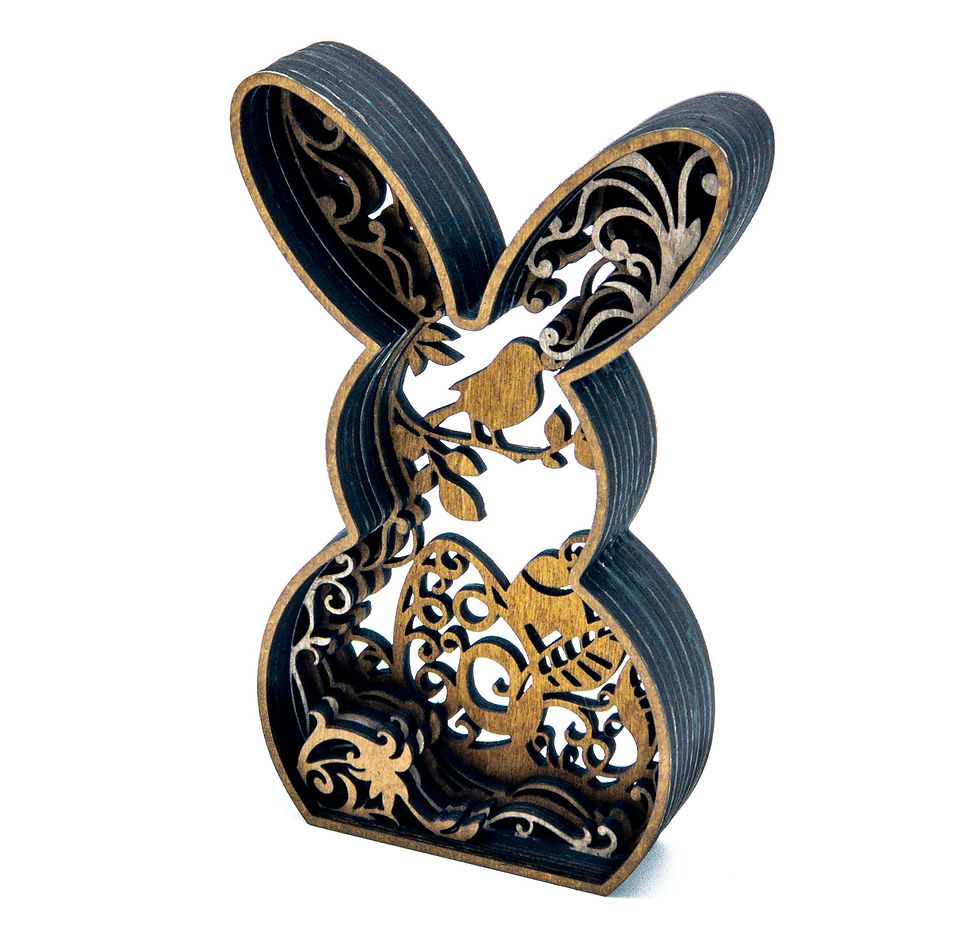 Miniaturebillede: 3D Påskehare