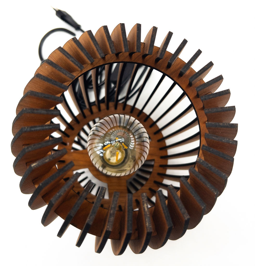 Thumbnail: Wood Lamp "Barrel"