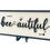 Miniaturebillede: Wooden Sign - Bee...autiful Day - Handmade wooden wall sign