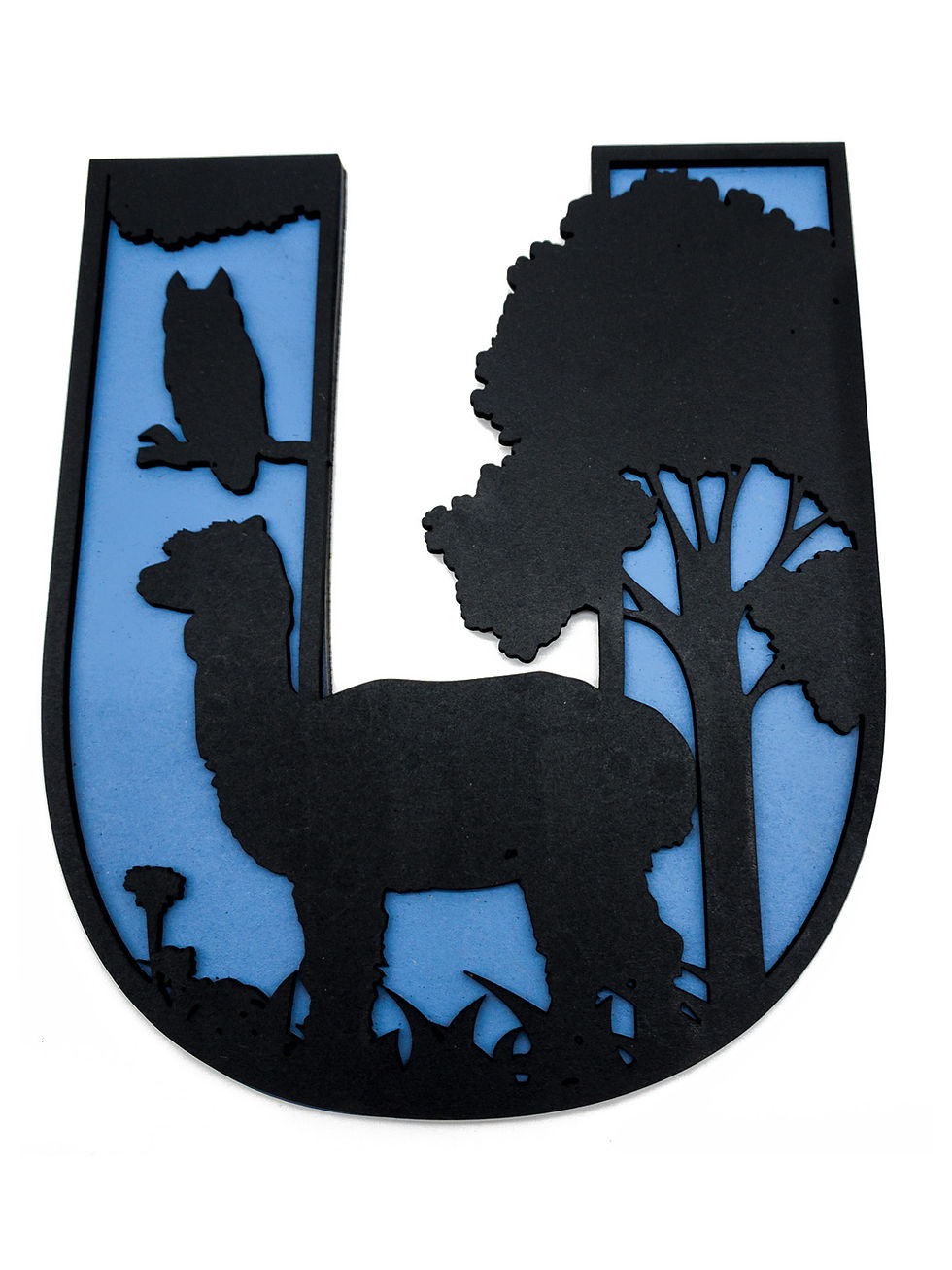 Miniaturebillede: Junglebogstaver i træ M-Z