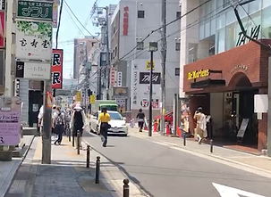 心斎橋駅からALL in ONEのお店までの道のり5