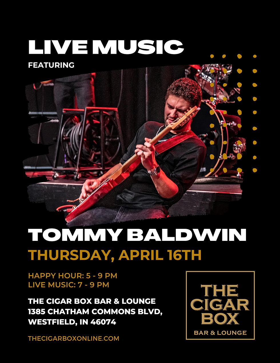 Live Music Featuring Tommy Baldwin