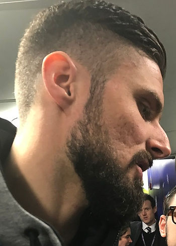 Olivier Giroud. Photo by Paul Lagan