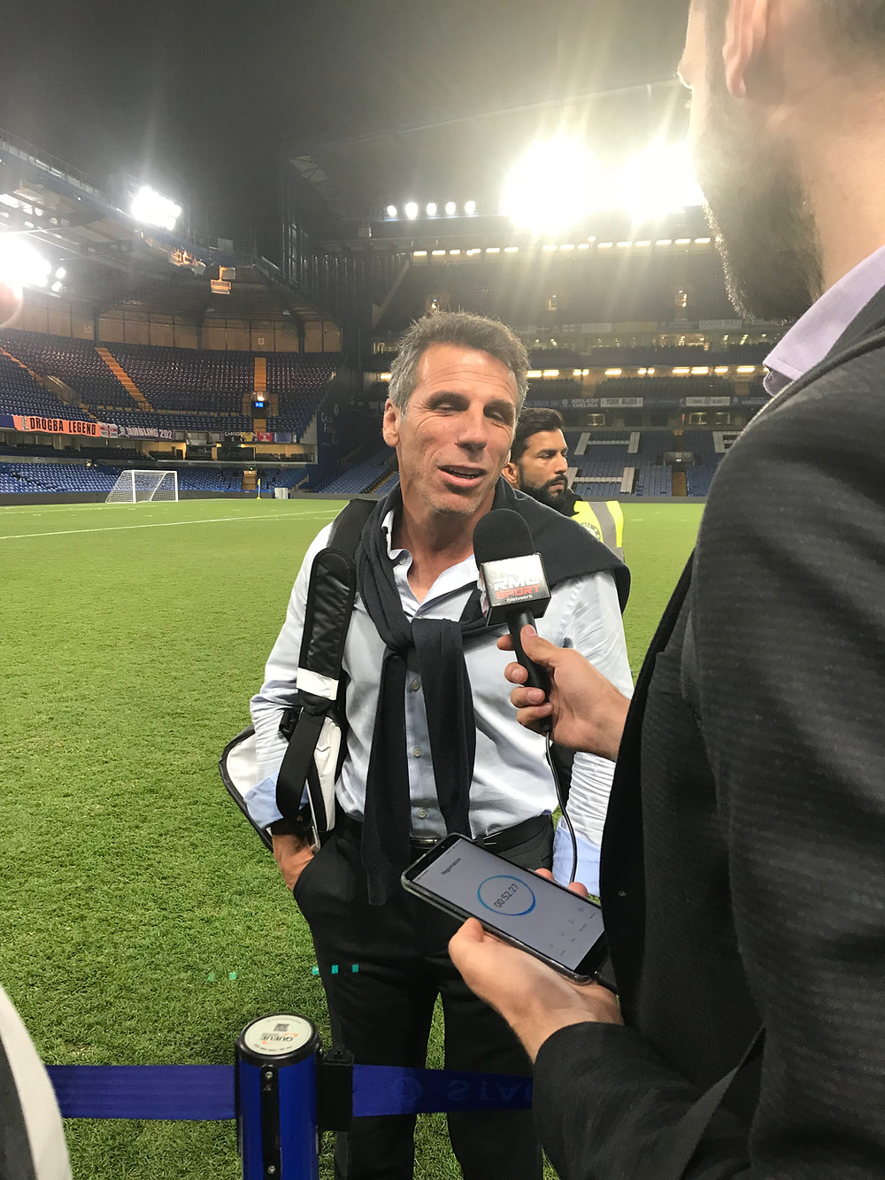 Gianfranco Zola. Photo by Paul Lagan