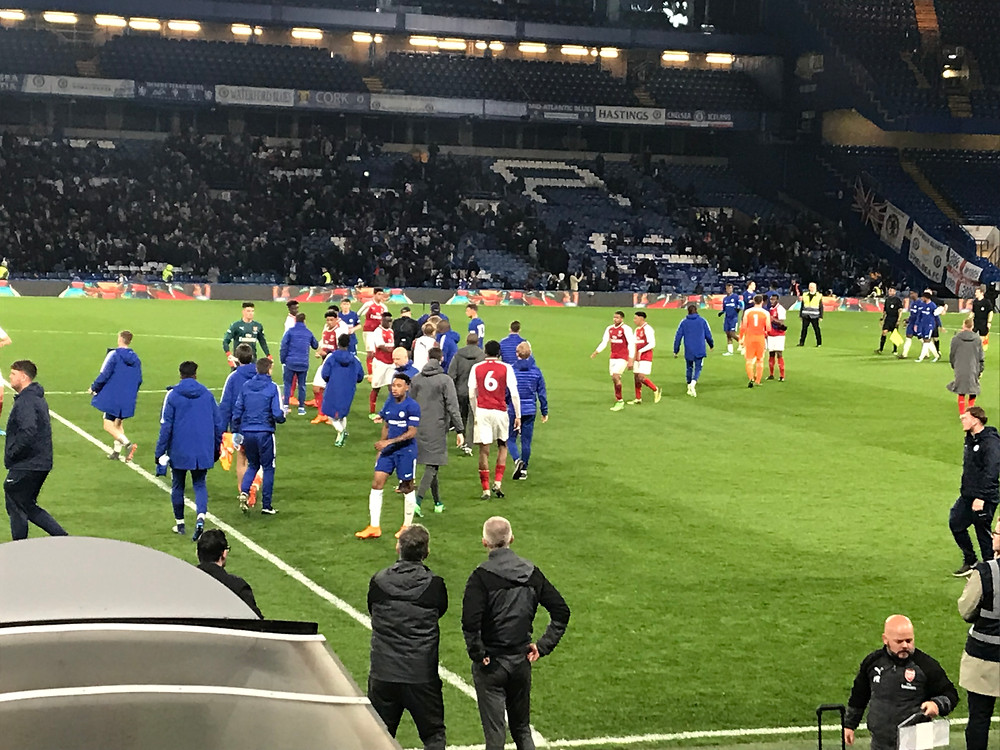 Chelsea 3 Arsenal 1 Photo by Paul Lagan