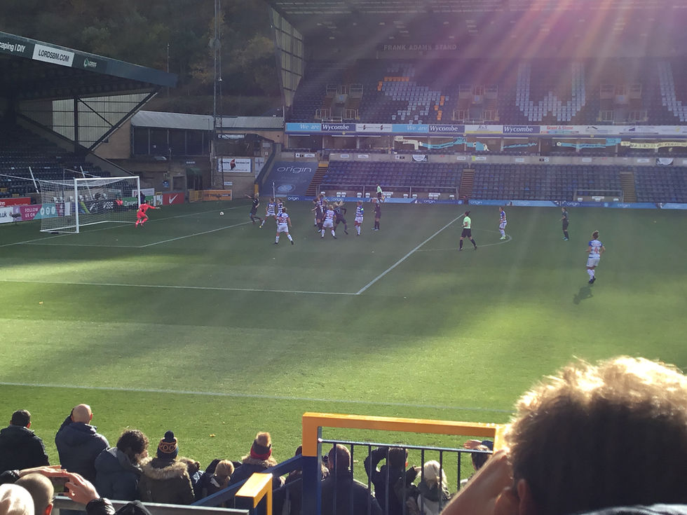 Action from Reading Ladies v Chelsea FC Ladies