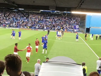 Alonso winner downs plucky Arsenal as Blues top the Premier League