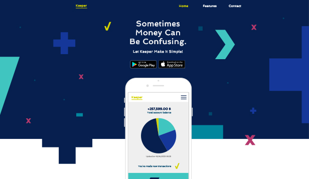 website app template