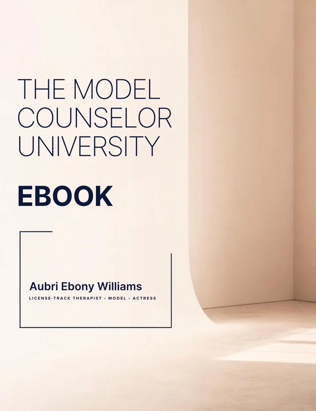 The Model Counselor University ebook