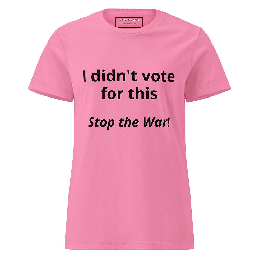 Thumbnail: I didn't vote for this - Women’s tee