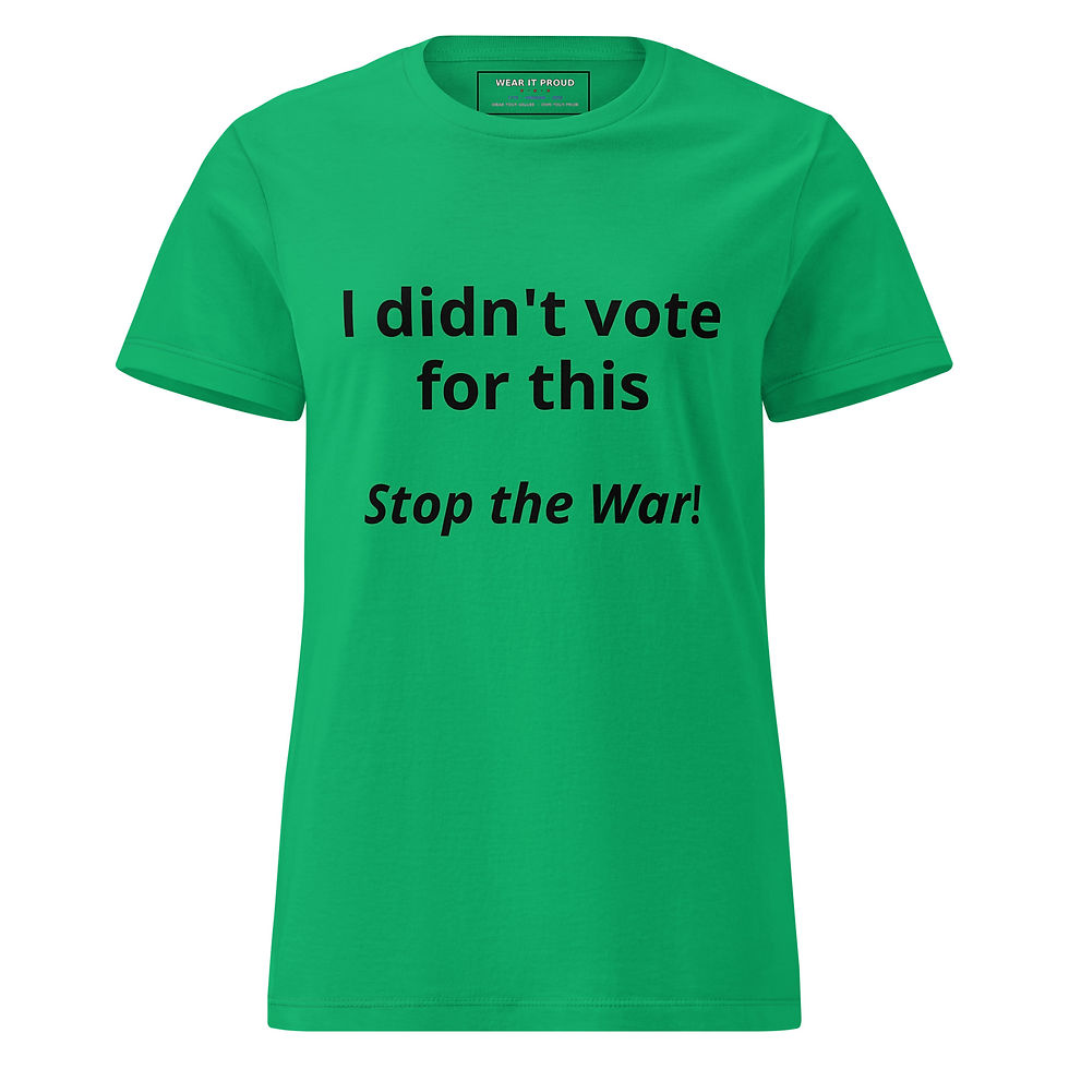 Thumbnail: I didn't vote for this - Women’s tee