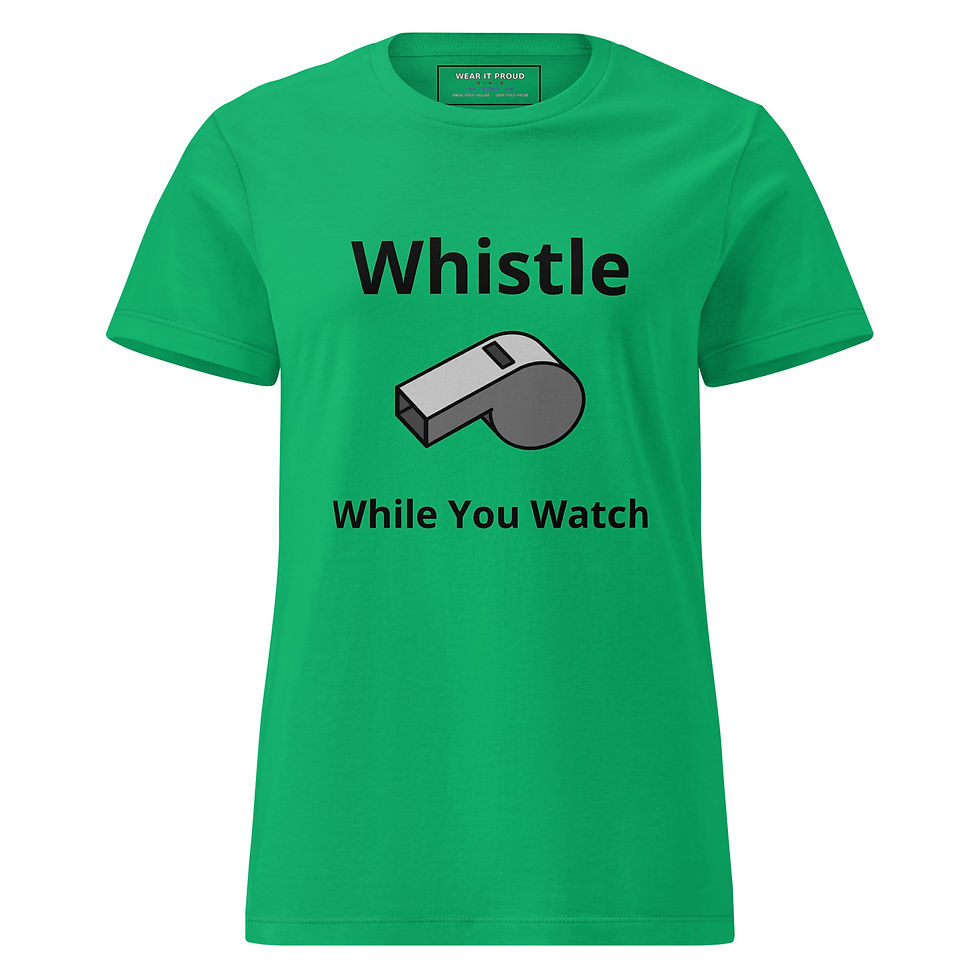 Thumbnail: Whistle While You Watch - Women’s tee