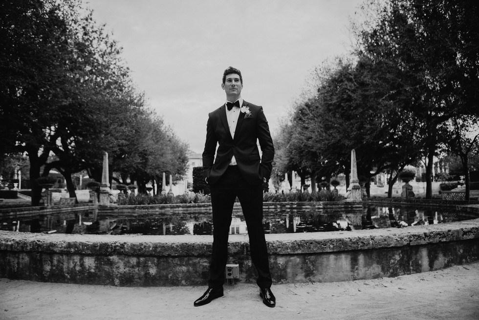 Wedding photography - Vizcaya Museum and Gardens, Miami - Florida