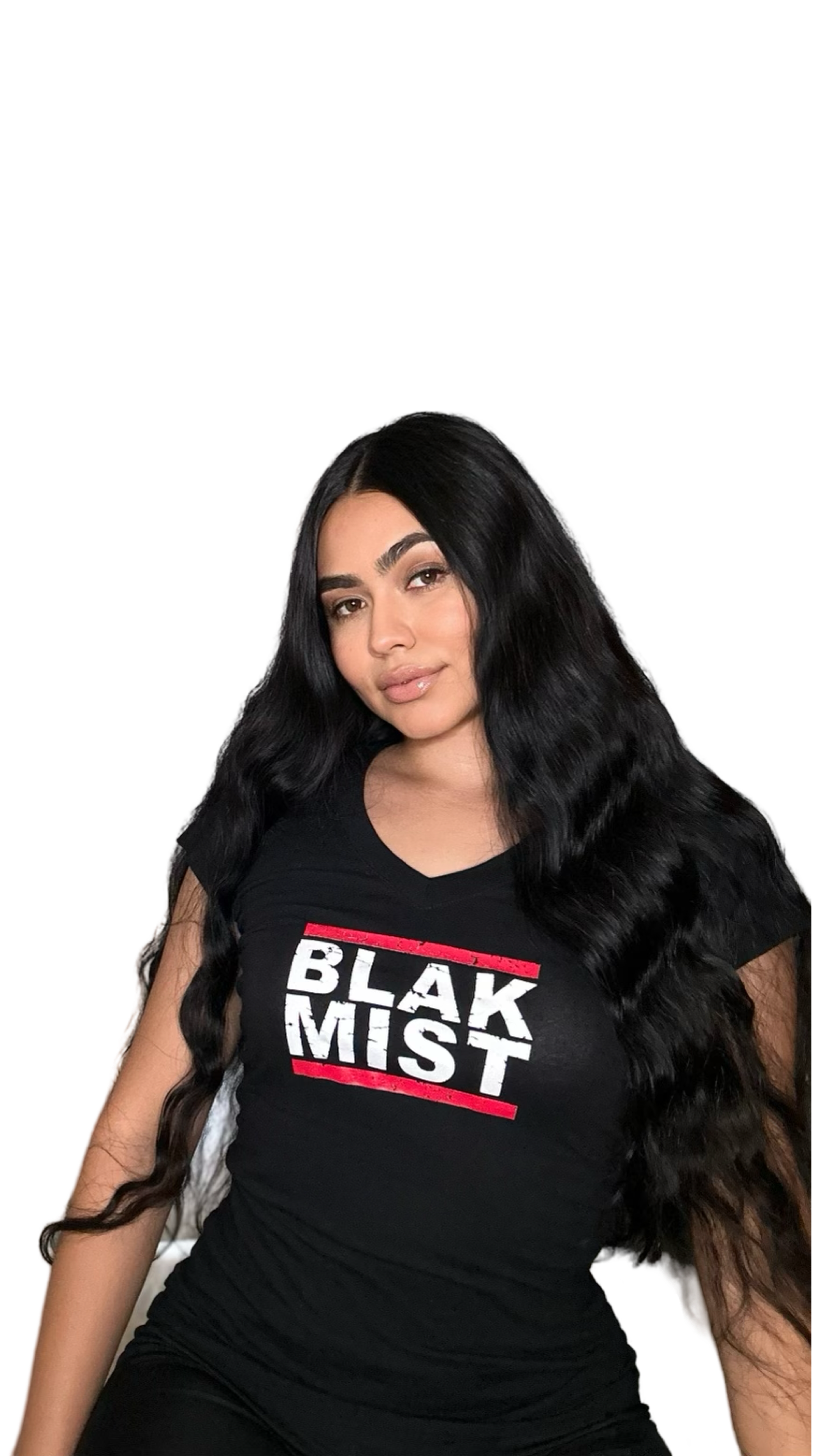 copy of BLAK MIST Distressed Vintage T-Shirt (womens)