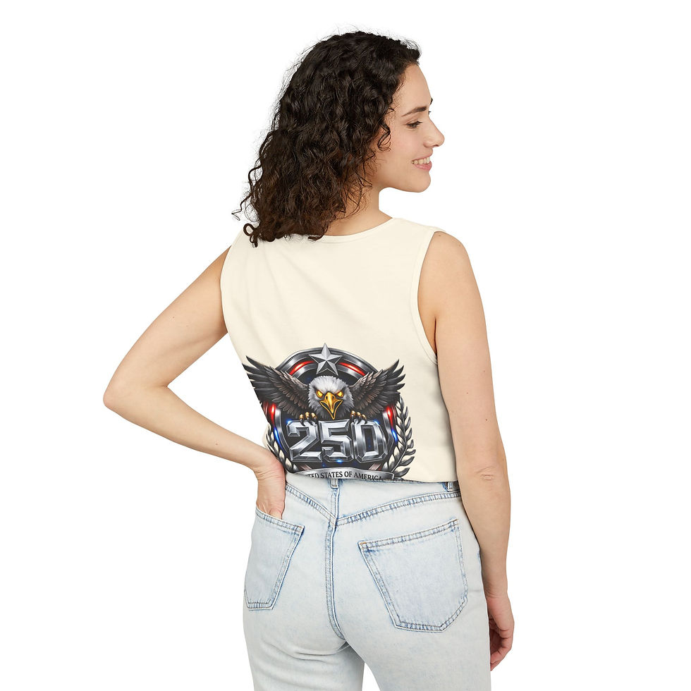Thumbnail: 1776 America Eagle Tank Top — Patriotic 250th Anniversary USA Graphic Tank