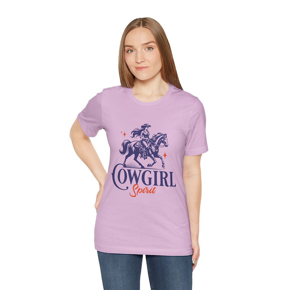 Thumbnail: Cowgirl Spirt Unisex Jersey Short Sleeve Tee