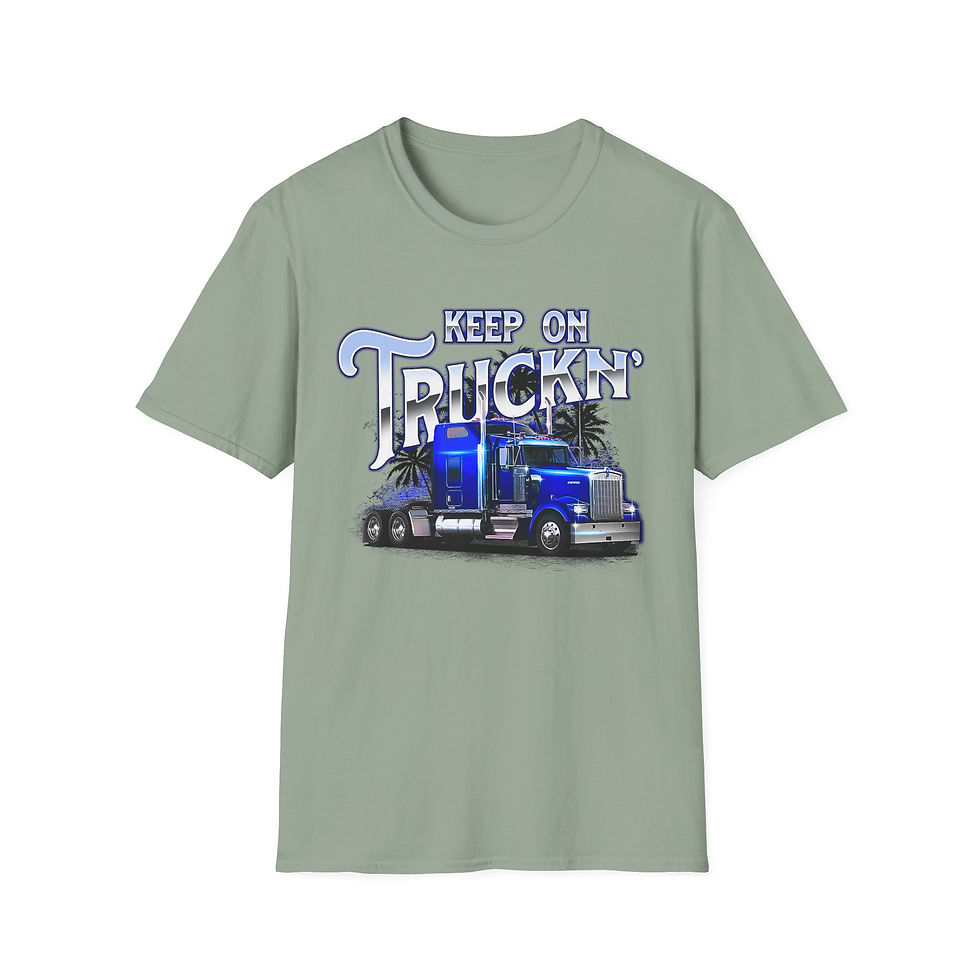 Thumbnail: Keep On Truckn Trucker Soft Style T-Shirt