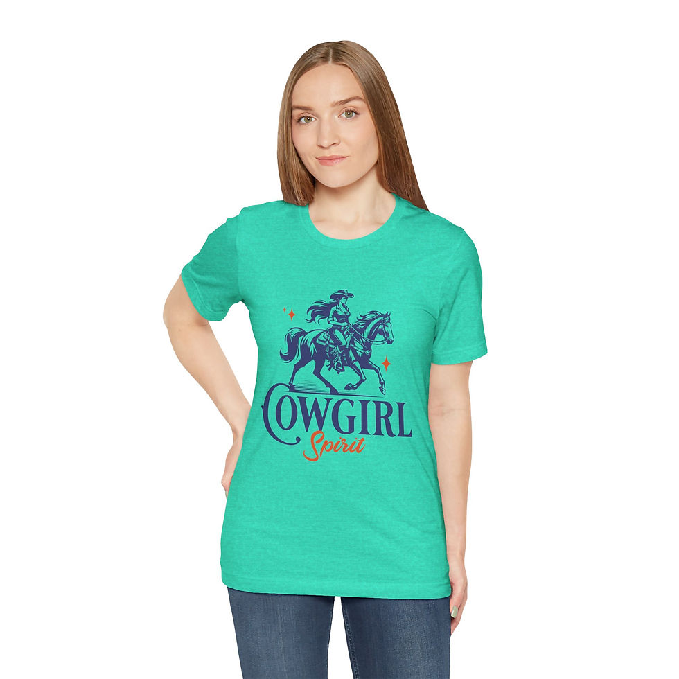 Thumbnail: Cowgirl Spirt Unisex Jersey Short Sleeve Tee
