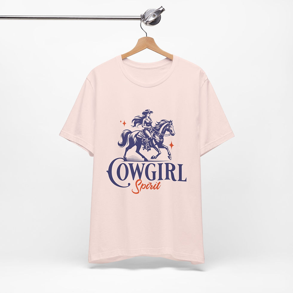 Thumbnail: Cowgirl Spirt Unisex Jersey Short Sleeve Tee
