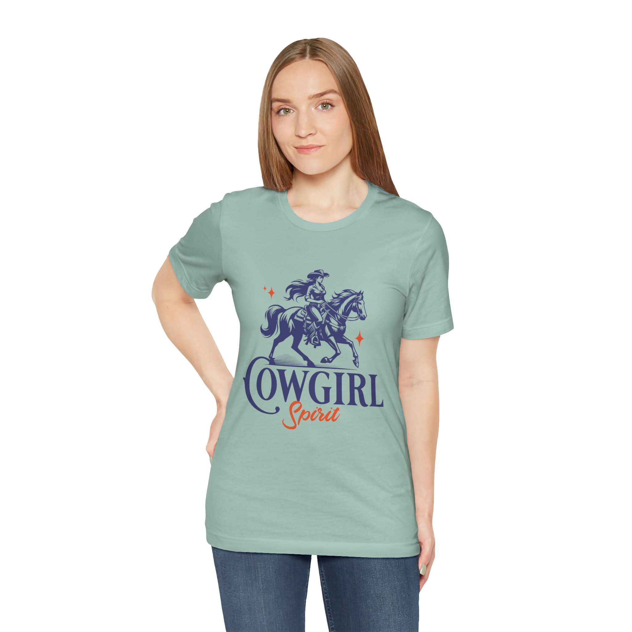 Cowgirl Spirt Unisex Jersey Short Sleeve Tee