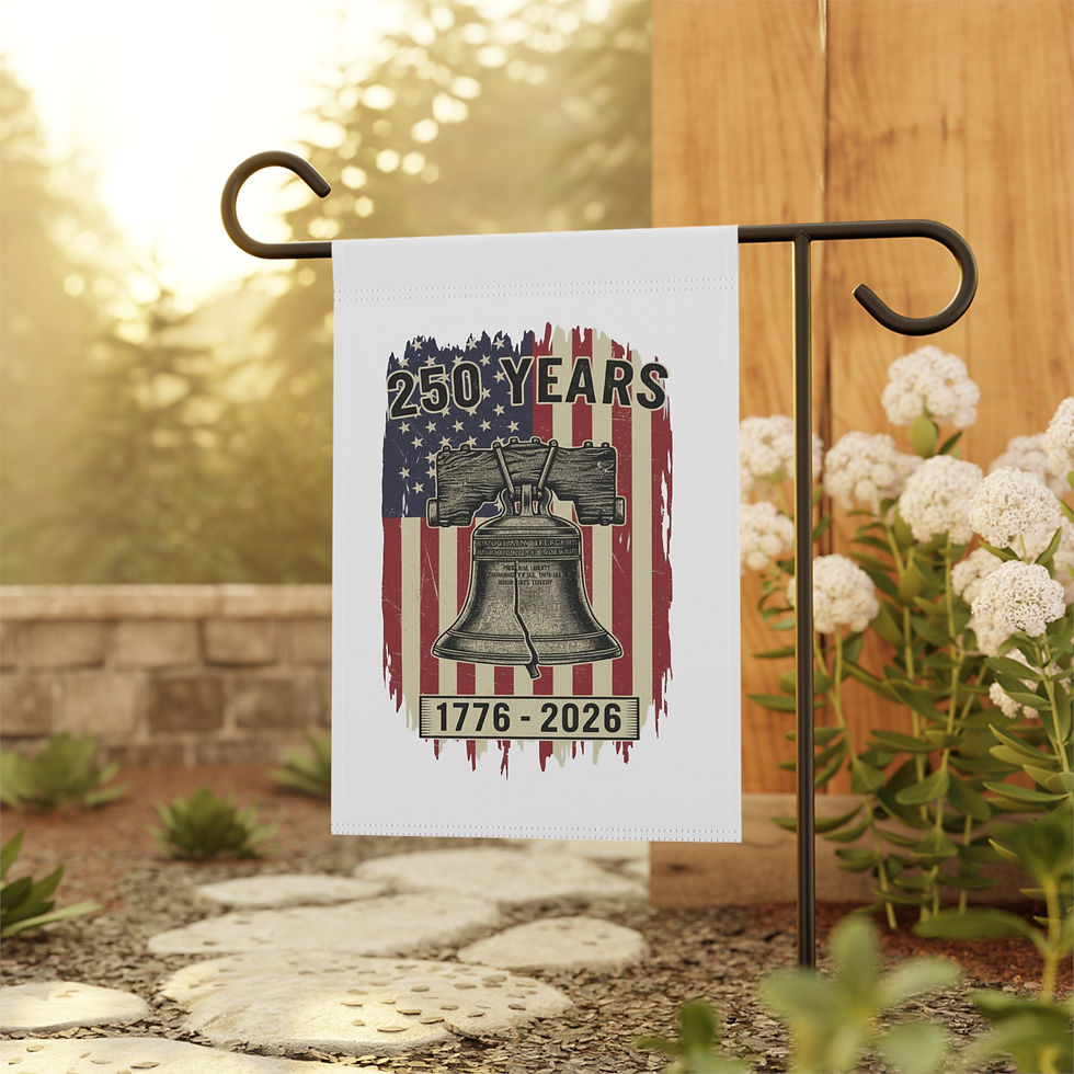 Thumbnail: 250 Years Liberty Bell Garden Flag – 1776–2026 American Flag Yard Banner