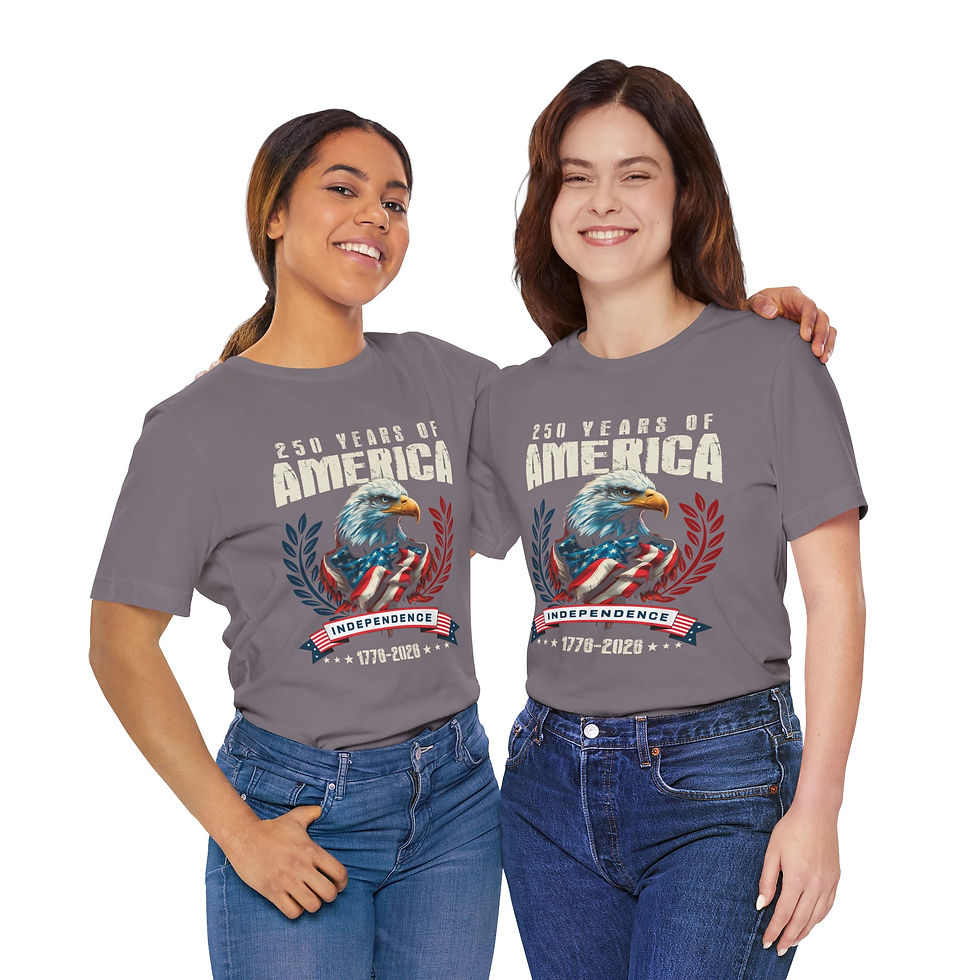 Thumbnail: 250 Years of America 1776–2026 Tee — Bicentennial Commemorative T-Shirt