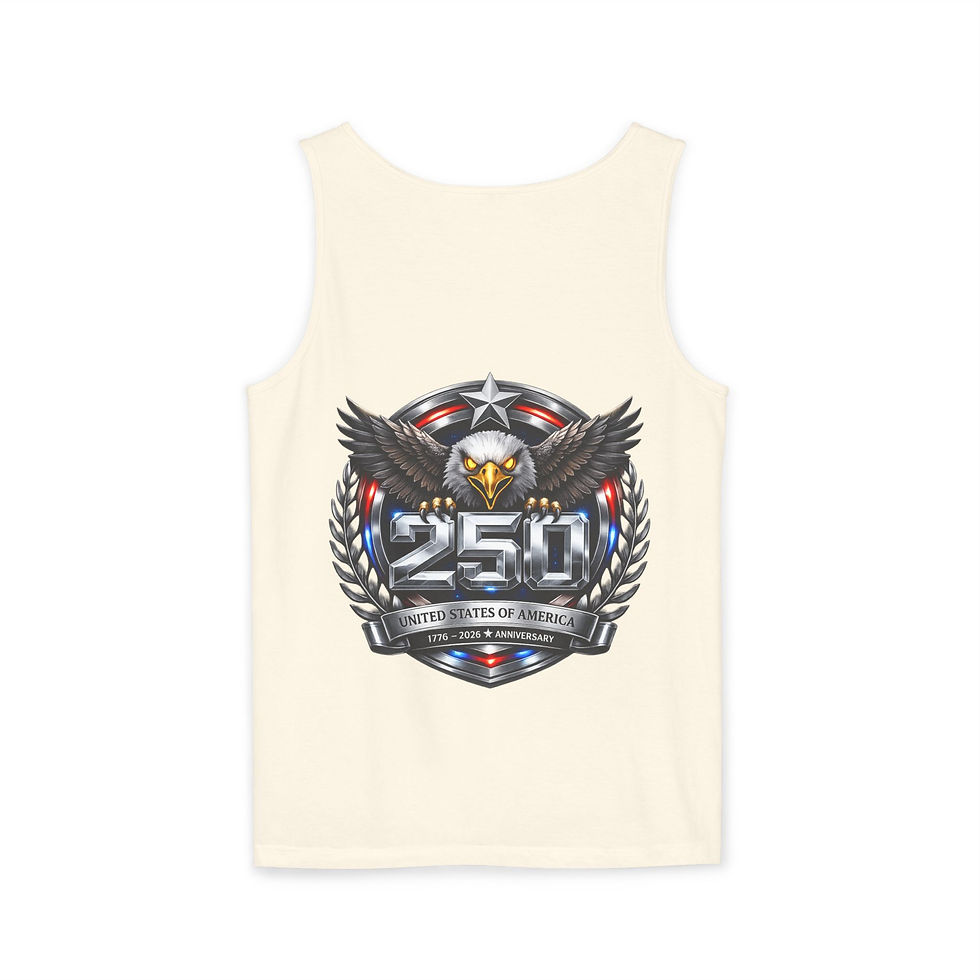 Thumbnail: 1776 America Eagle Tank Top — Patriotic 250th Anniversary USA Graphic Tank